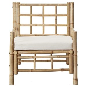 Mandisa bambus stol fra Lene bjerre - H:80 x D:70 x L:70 cm