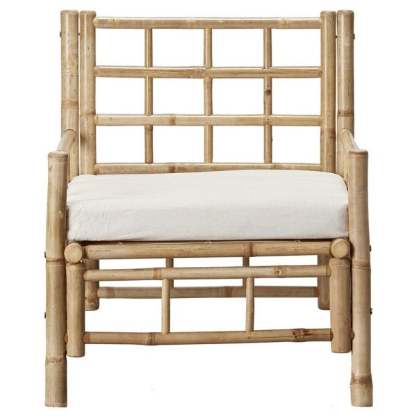 Mandisa bambus stol fra Lene bjerre - H:80 x D:70 x L:70 cm